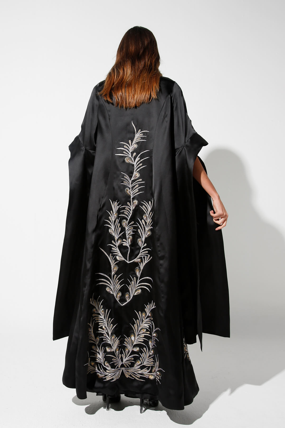 Organza Long Sleeve Abaya