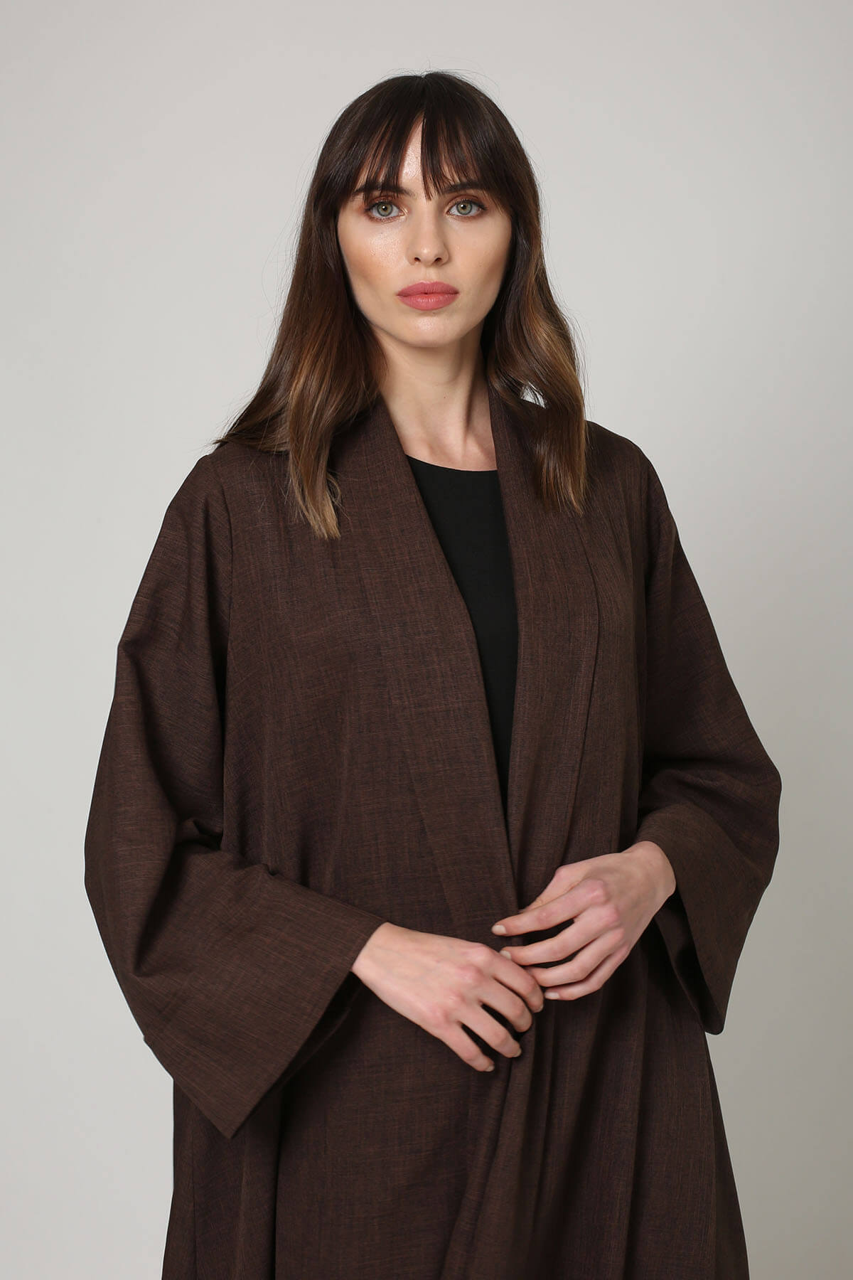 Embroidered Crepe Abaya