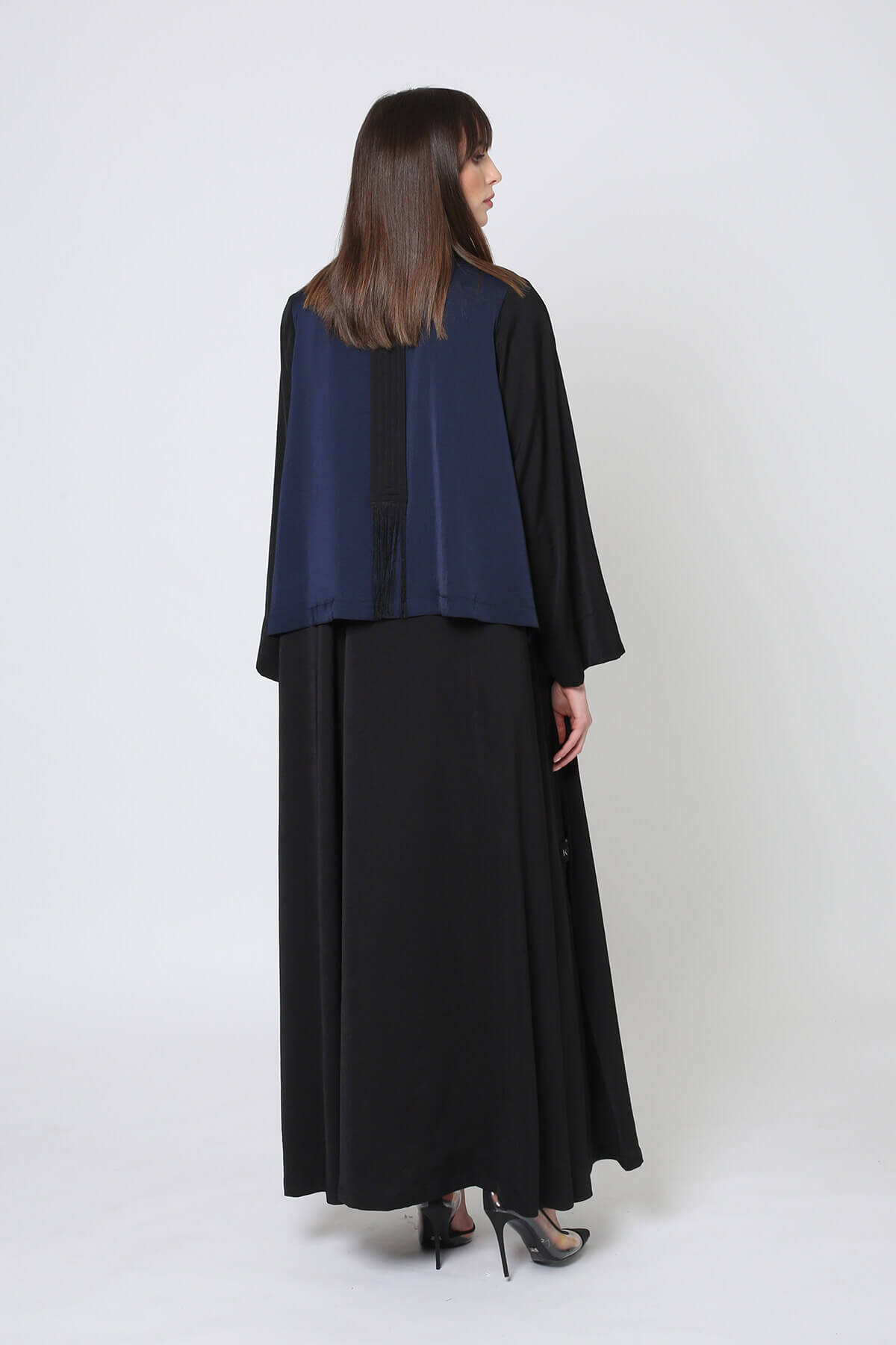 2 Tone Colored Abaya