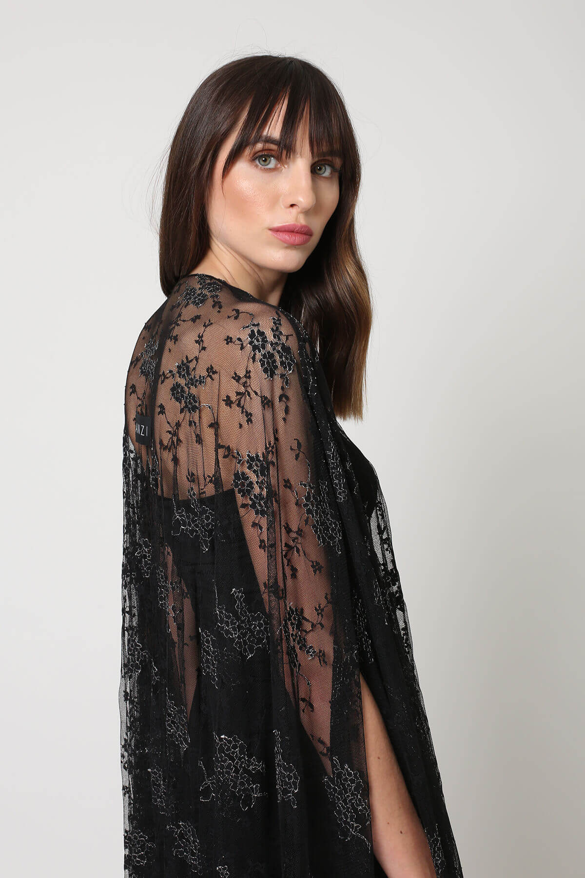 Lace Evening Cape Abaya