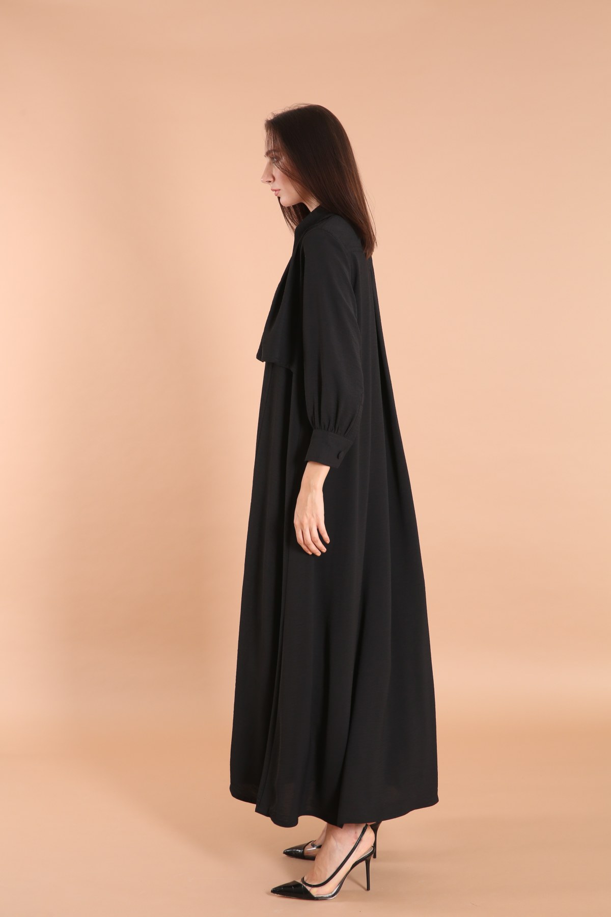 Pintuck Casual abaya