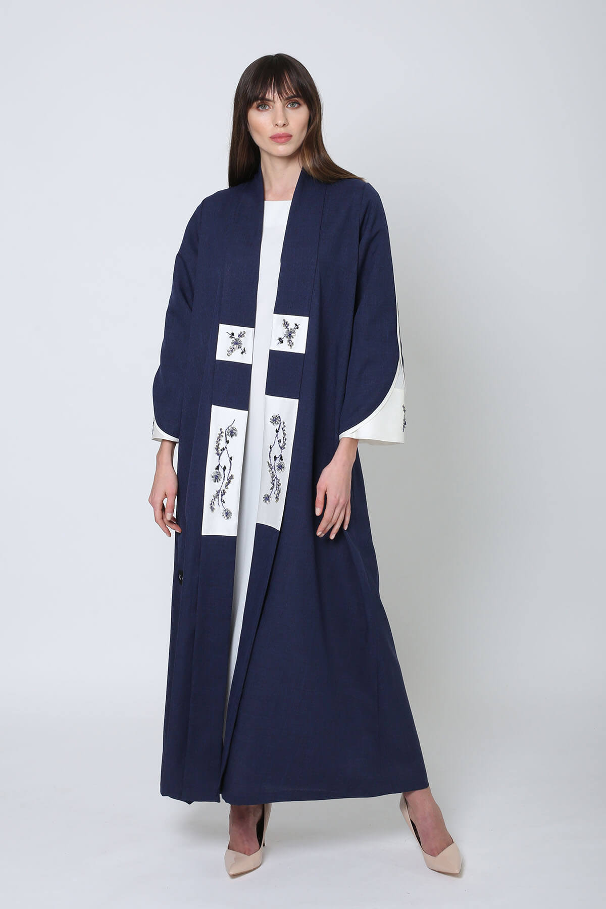 Panel Colored Abaya