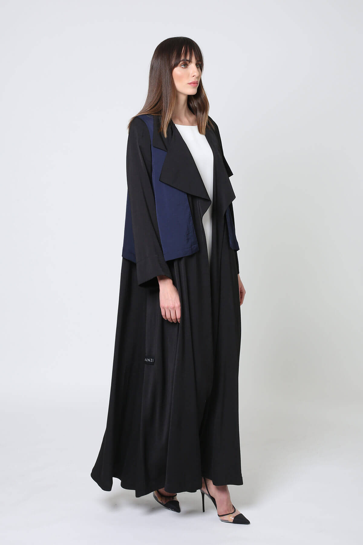 2 Tone Colored Abaya