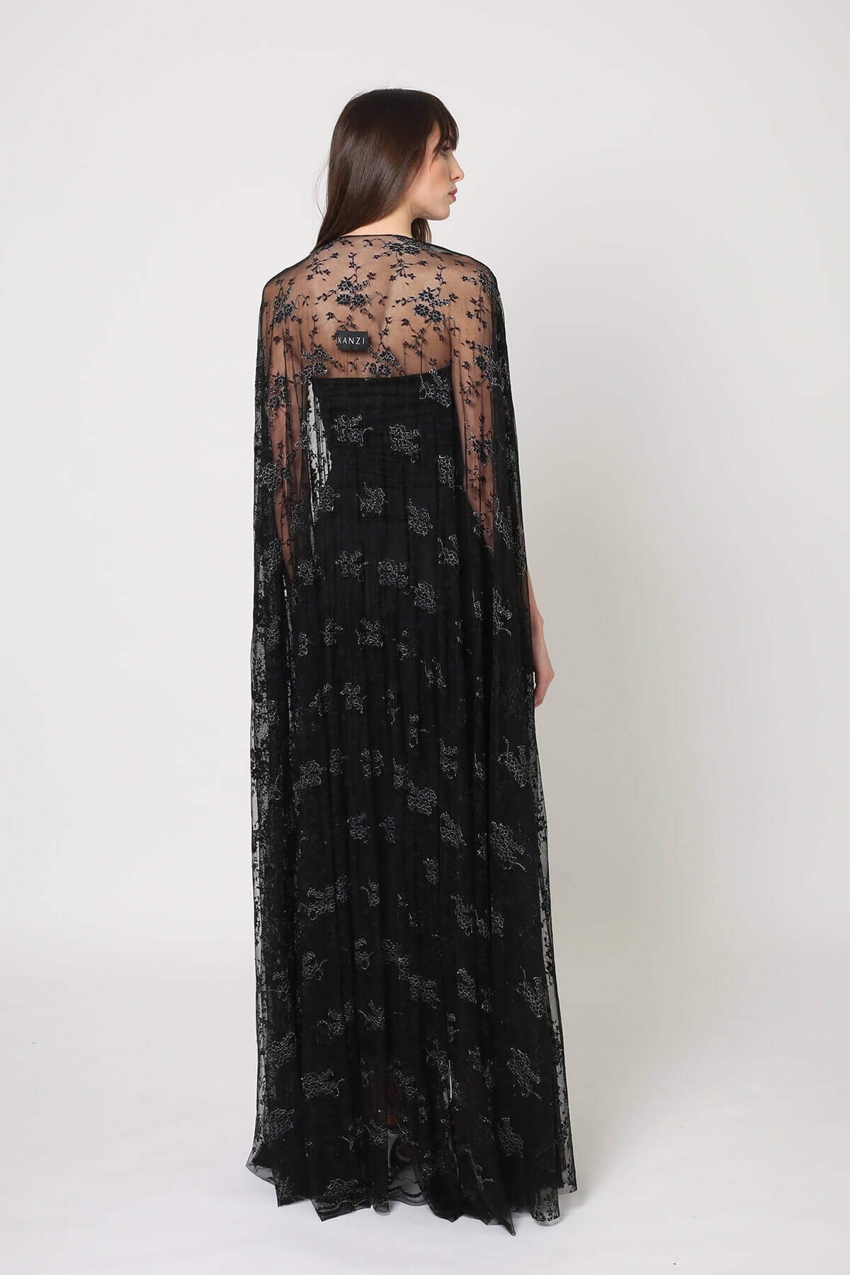 Lace Evening Cape Abaya
