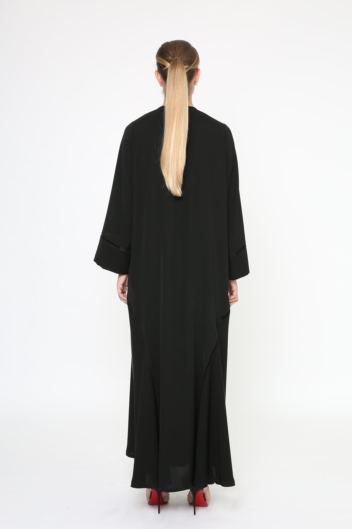 Lace Embroidered Abaya