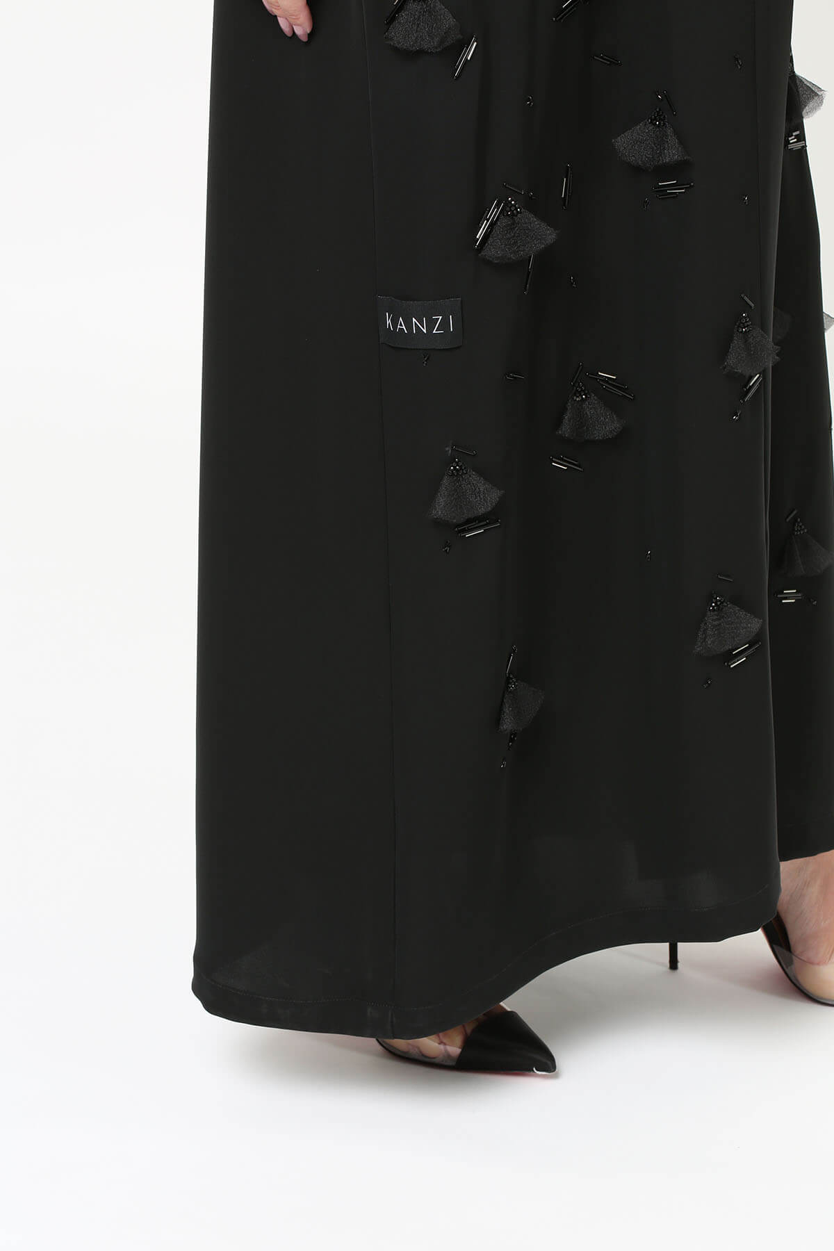 Embellished Crepe Abaya