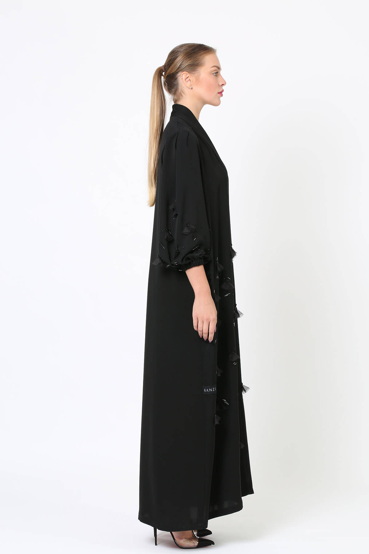 Embellished Crepe Abaya