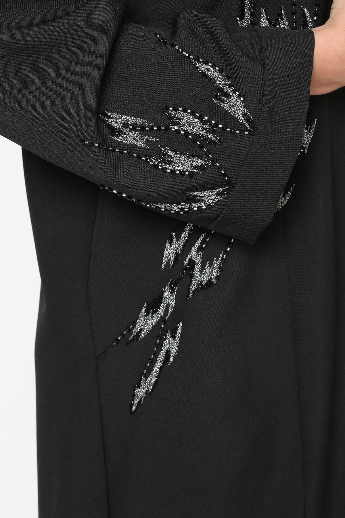 Bead Embellished Abaya