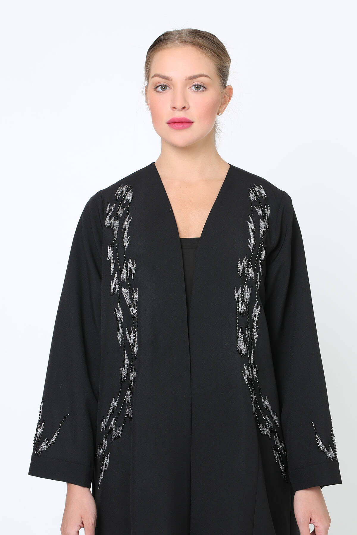 Bead Embellished Abaya