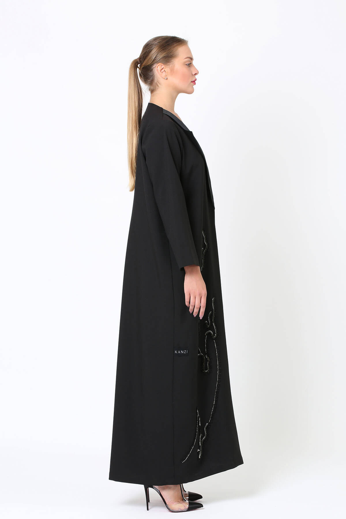 Collar Embellished Abaya