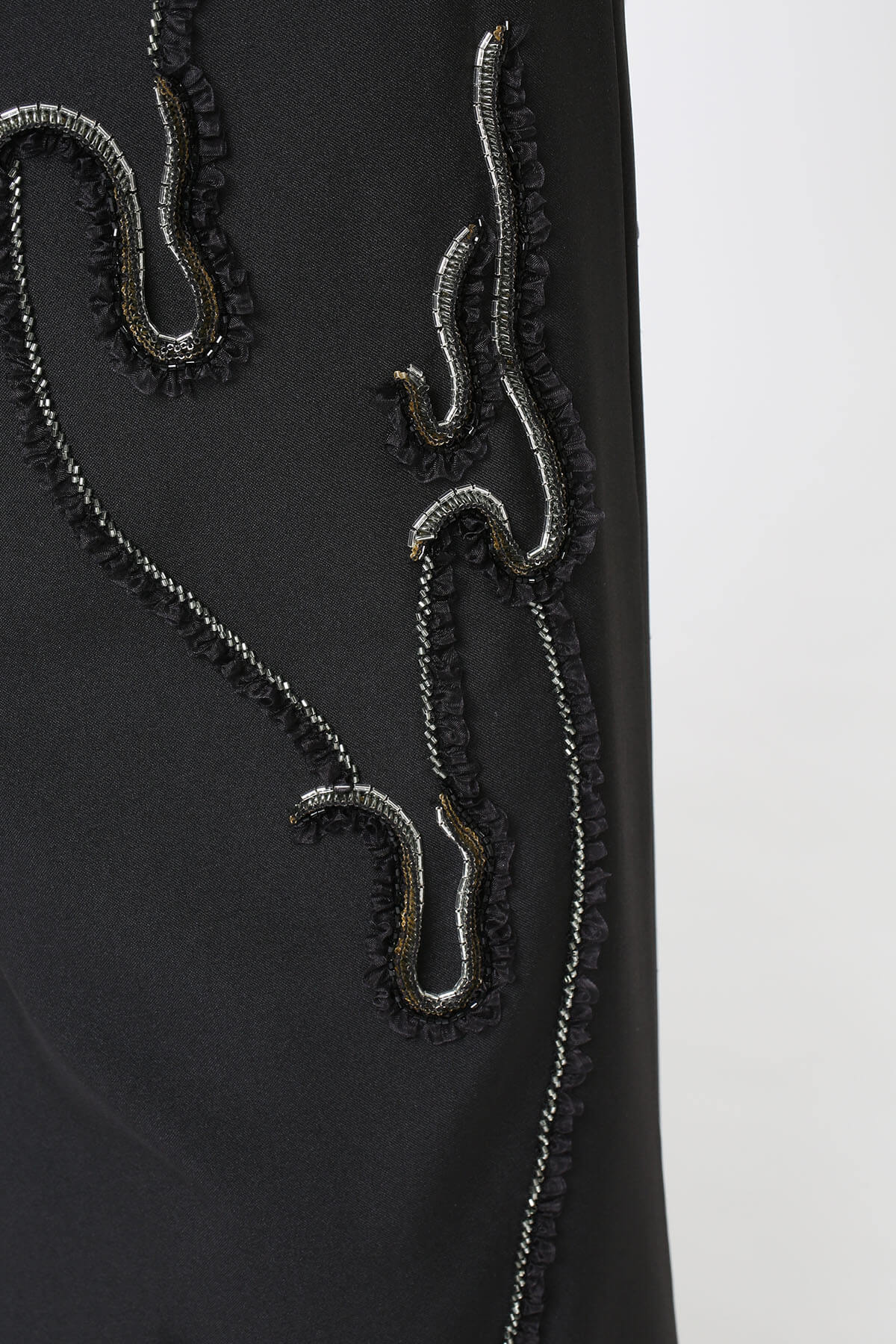 Collar Embellished Abaya