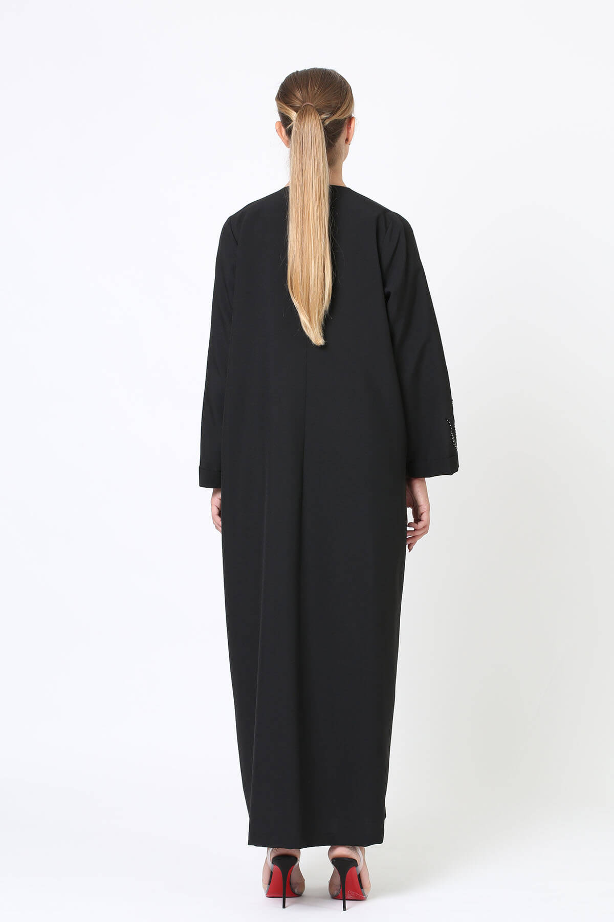 Bead Embellished Abaya