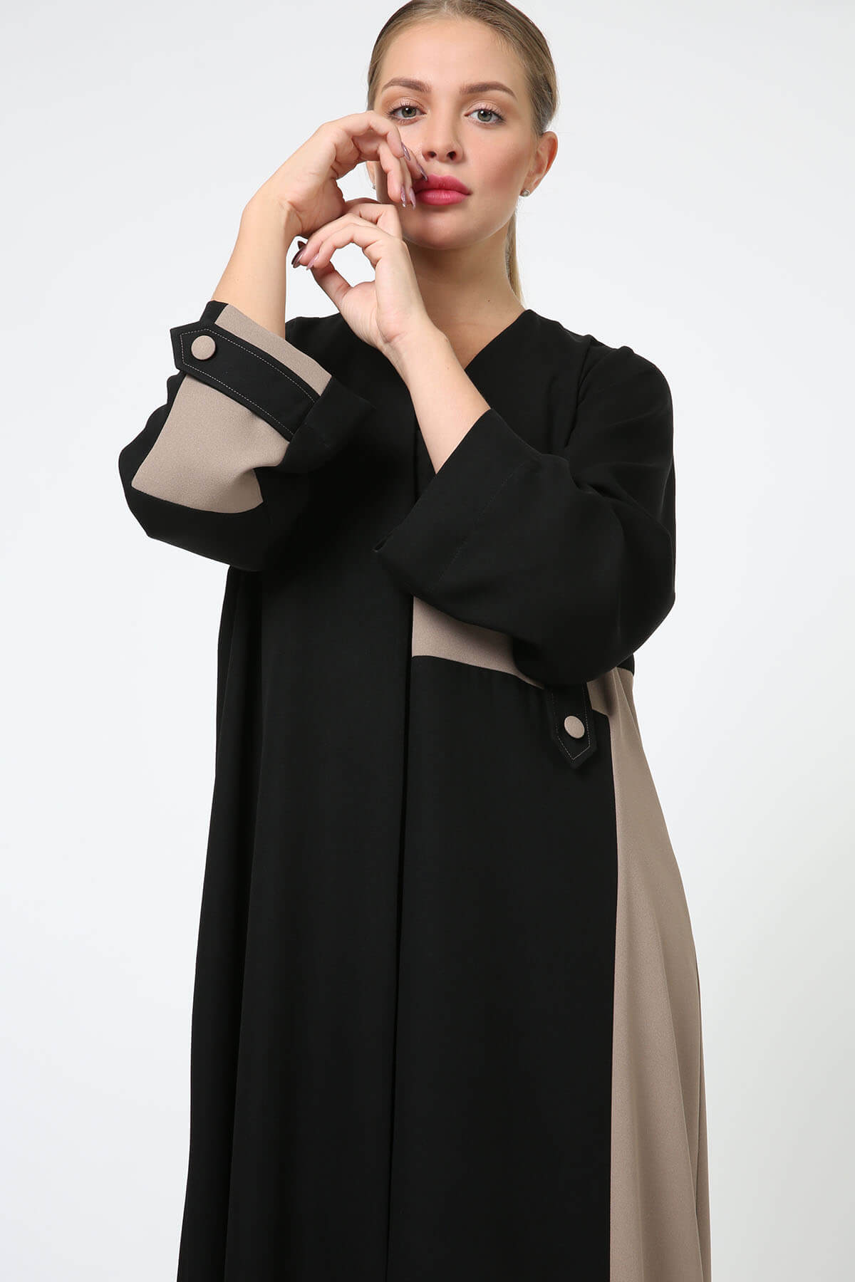 Two-tone Abaya