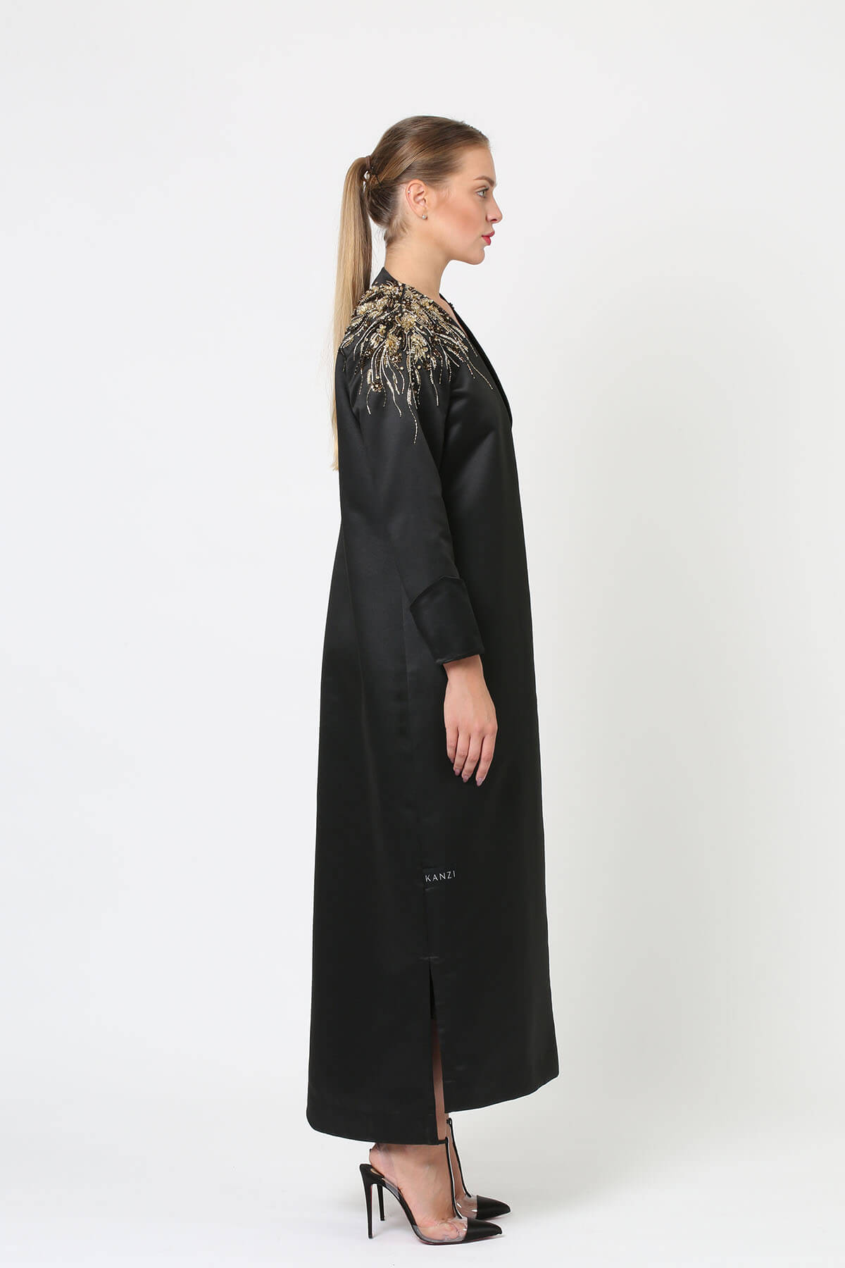 Gold Embellished Abaya