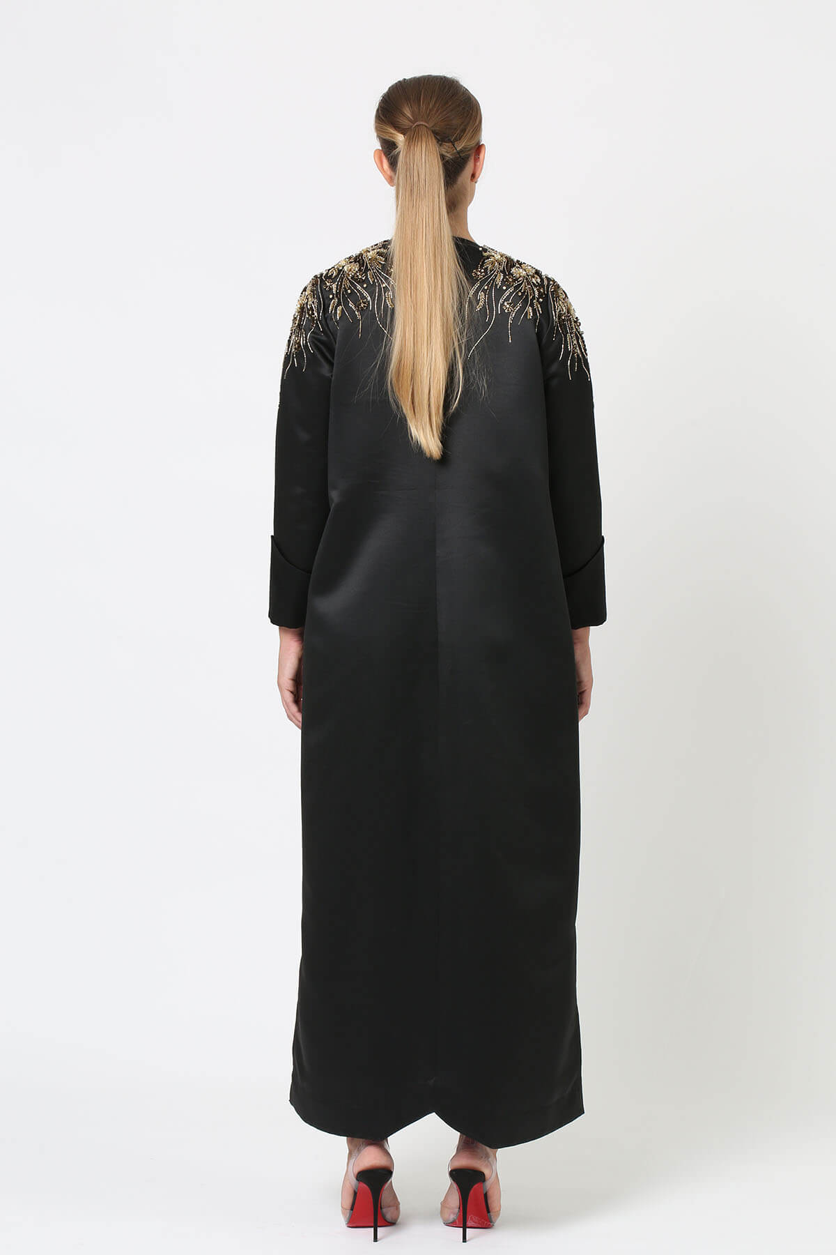 Gold Embellished Abaya