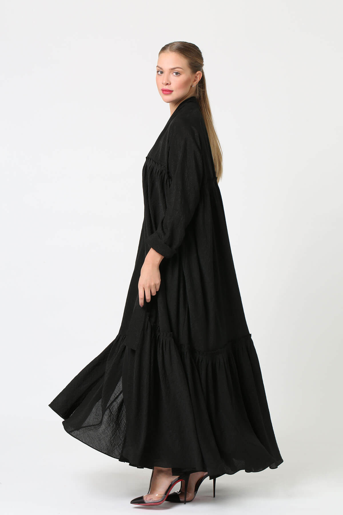 Panelled Skirt Abaya