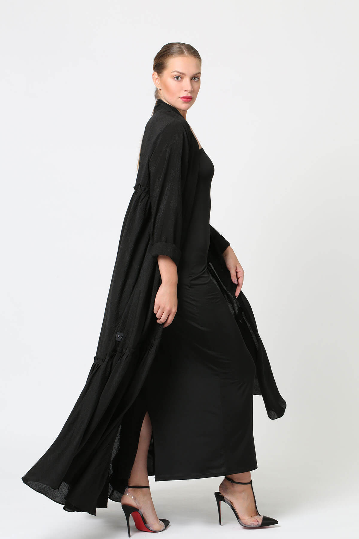 Panelled Skirt Abaya