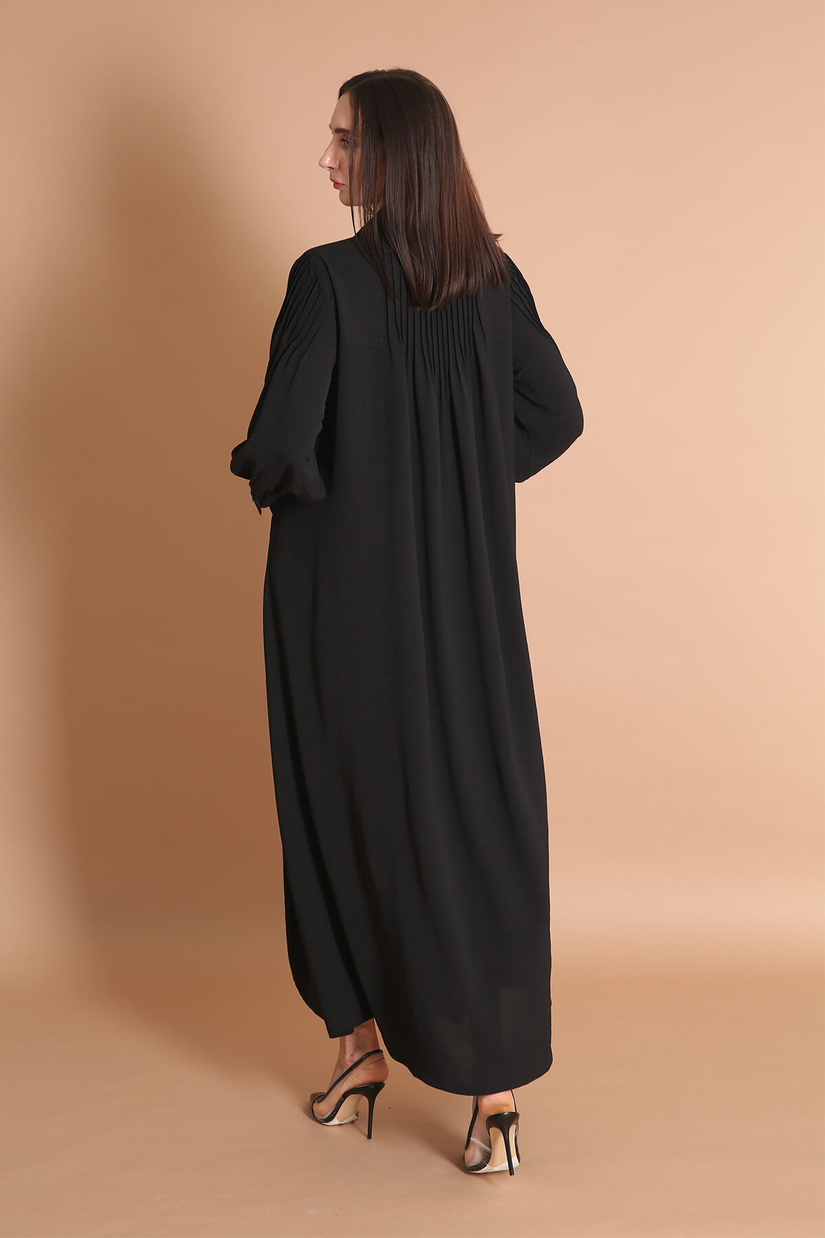 Ceycrush Pintuck Casual Abaya