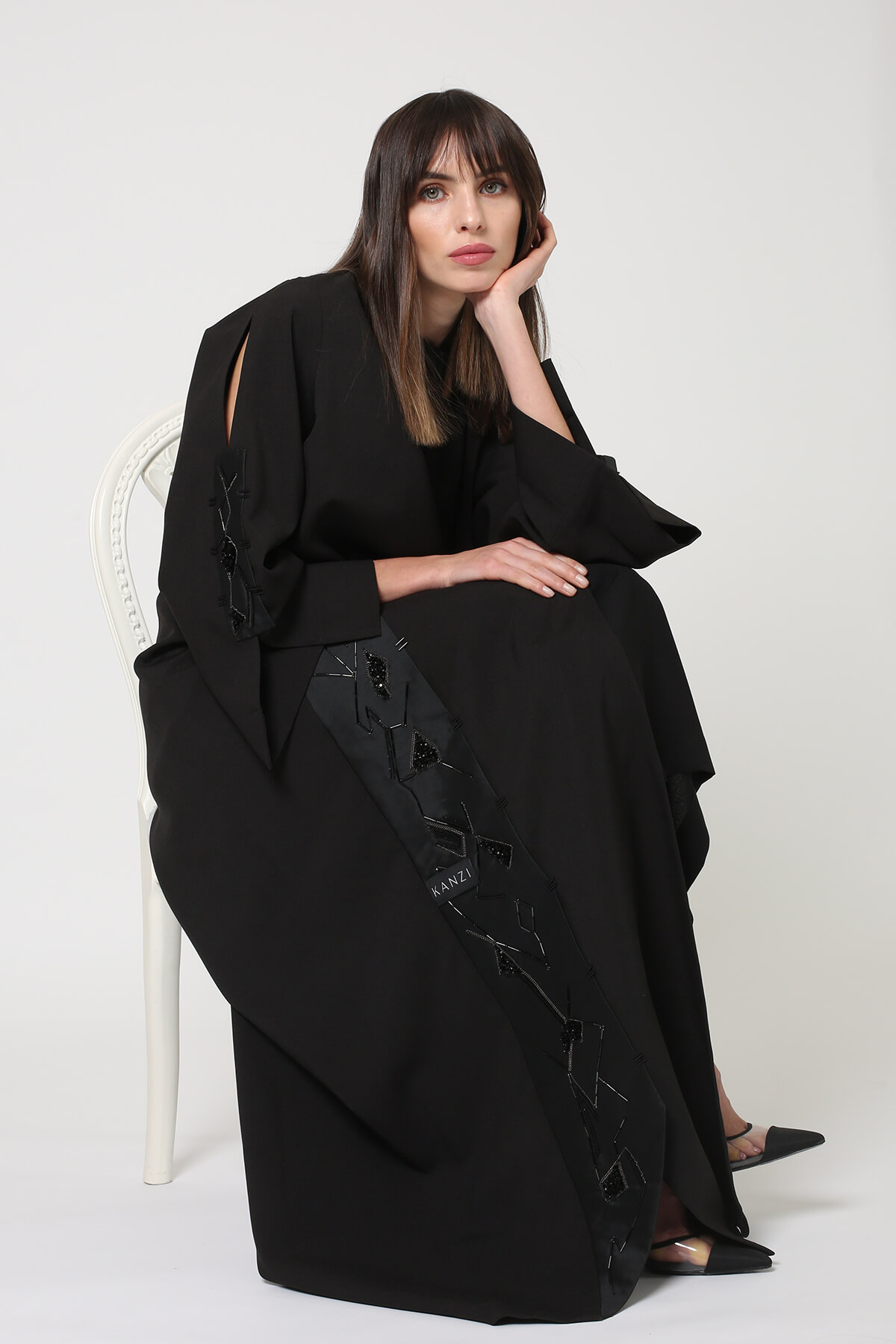 Embroiderd Abaya