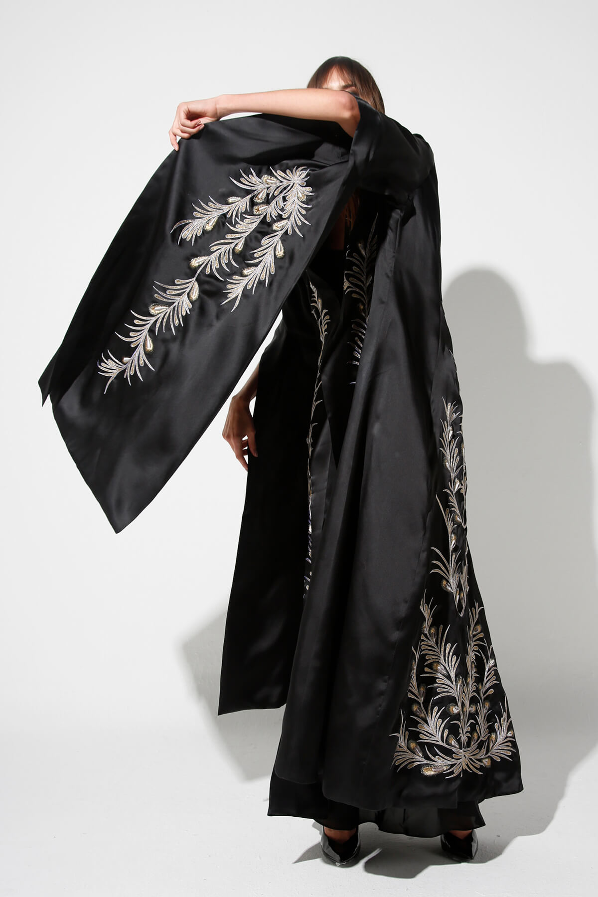 Organza Long Sleeve Abaya