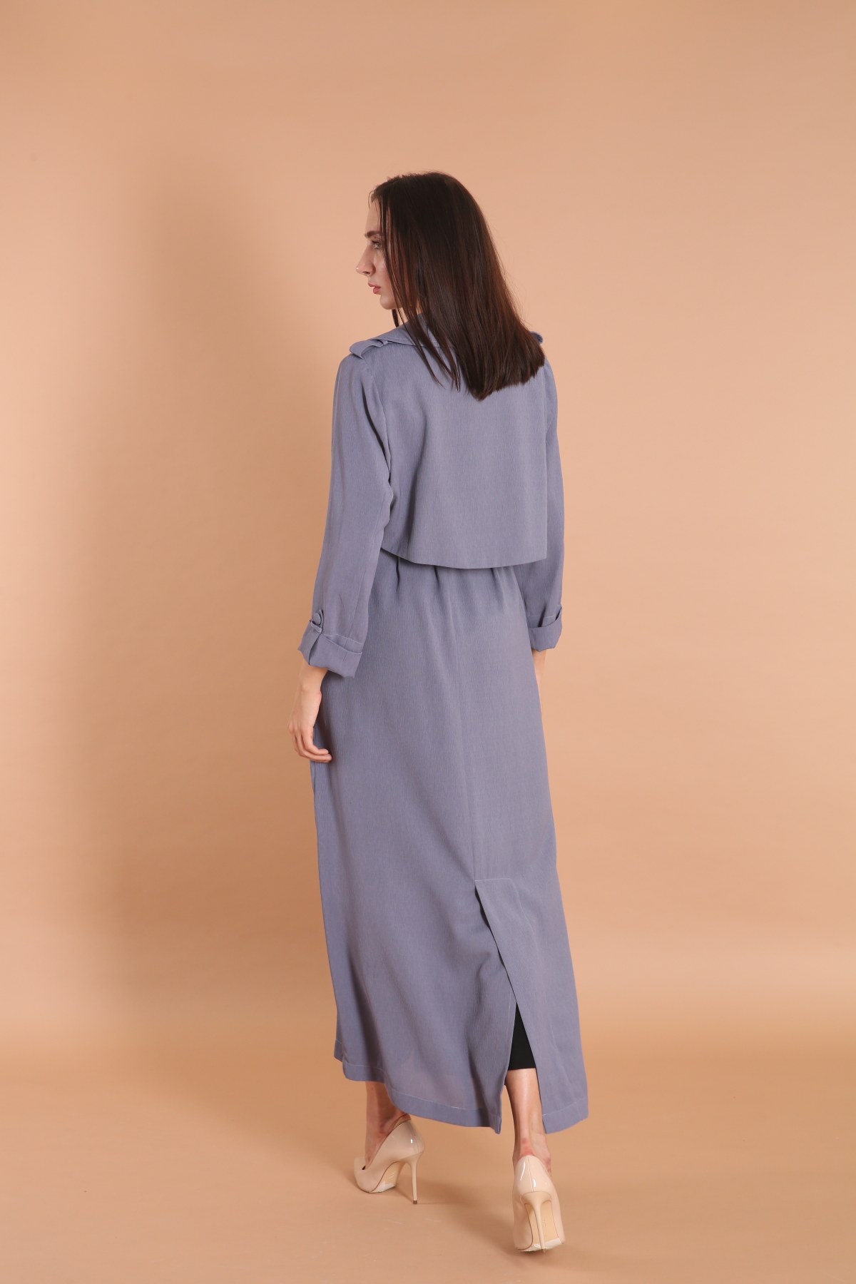 Trench Coat Style Abaya