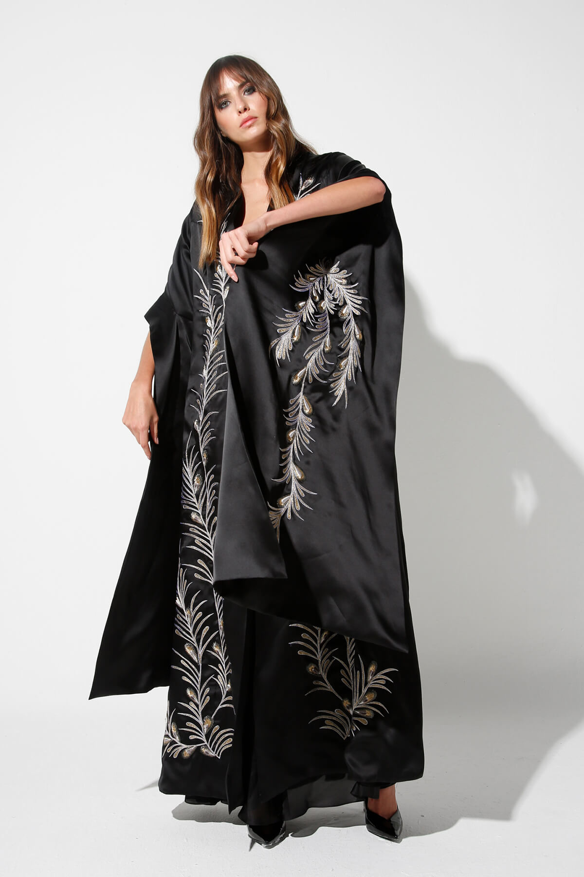 Organza Long Sleeve Abaya