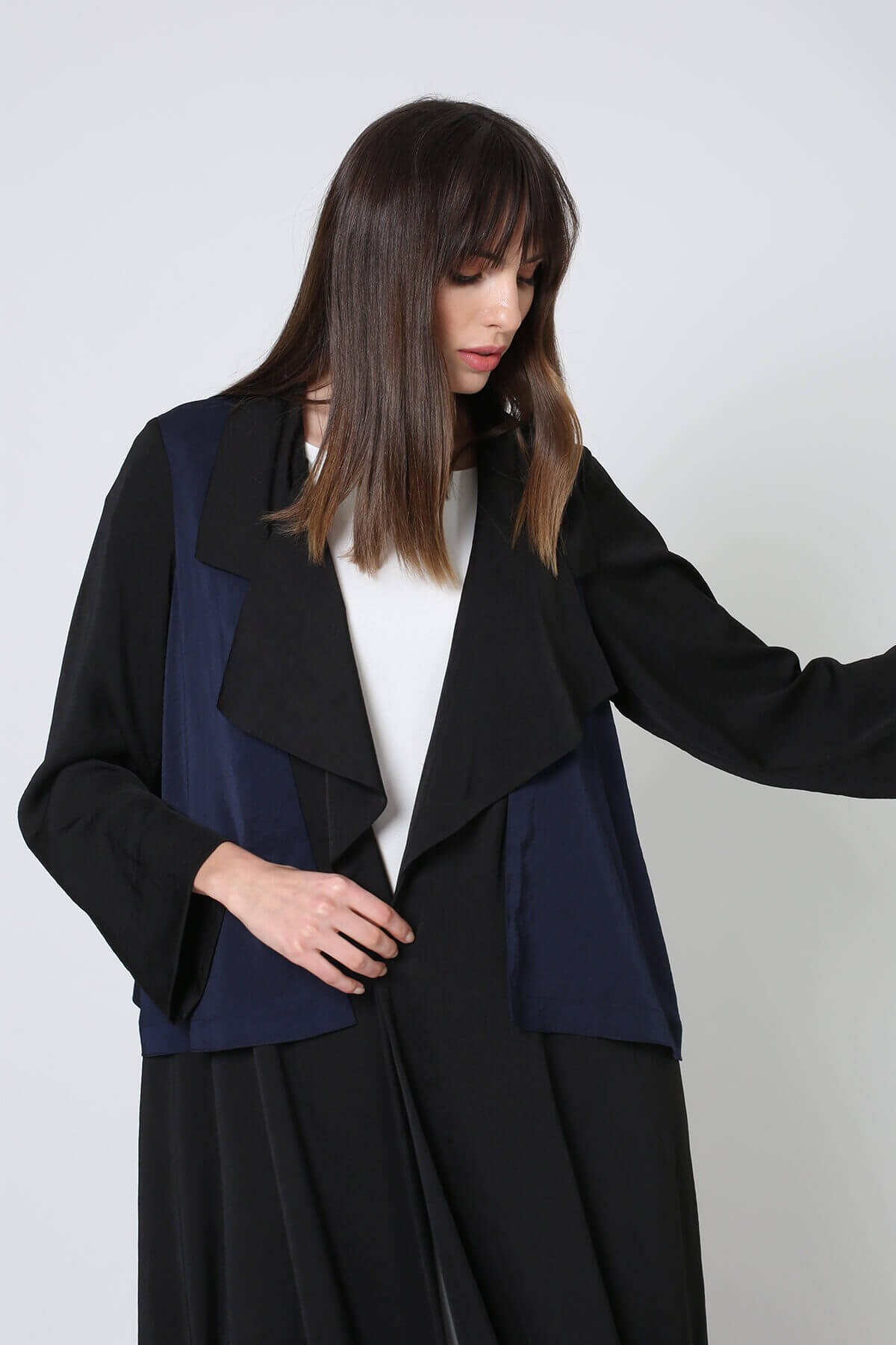 2 Tone Colored Abaya