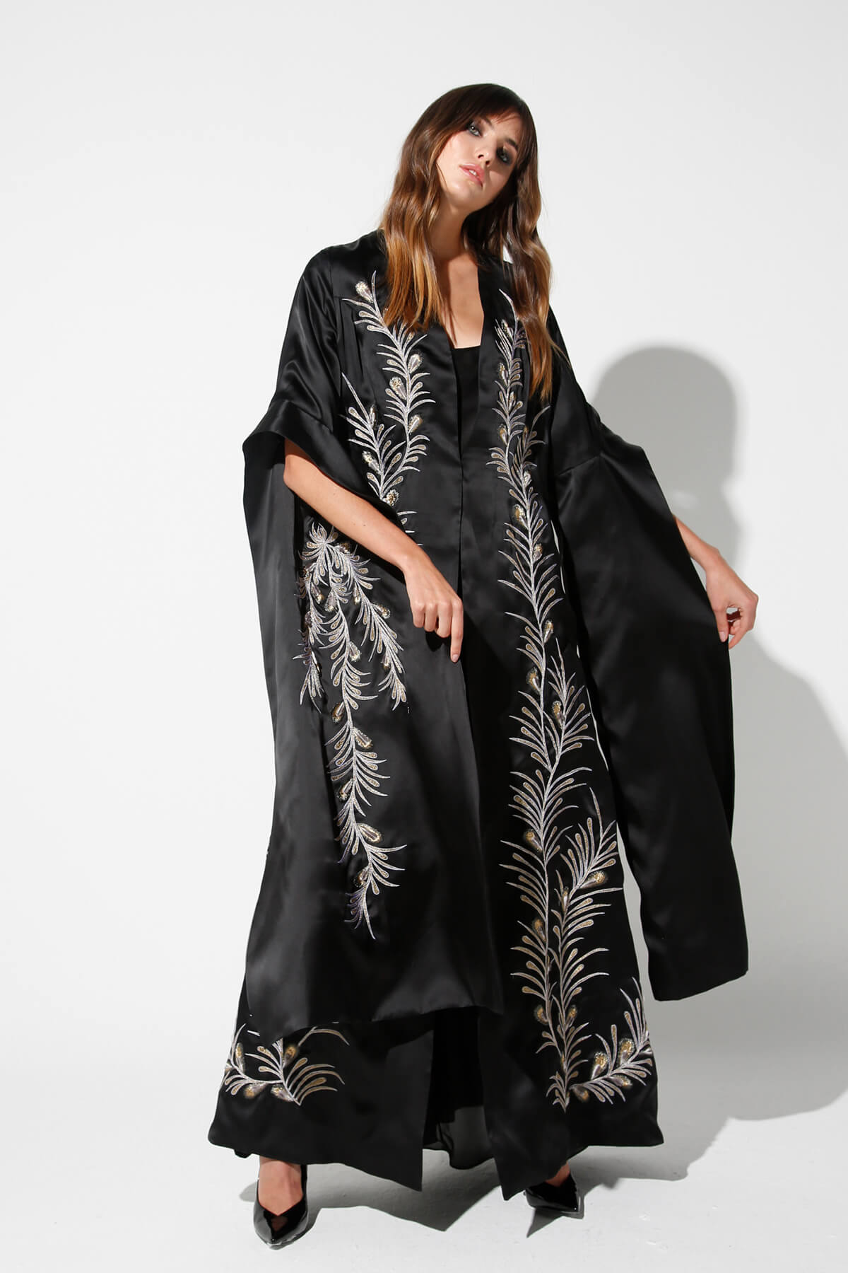 Organza Long Sleeve Abaya