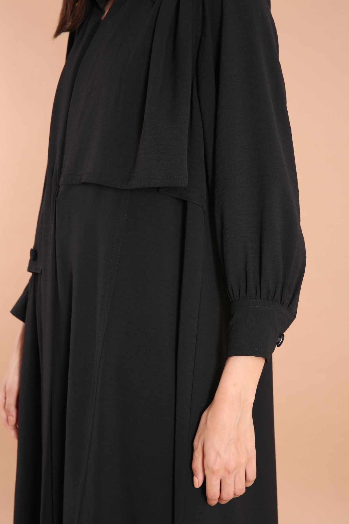 Pintuck Casual abaya