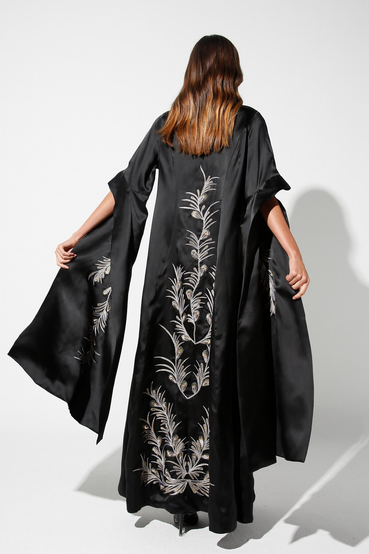 Organza Long Sleeve Abaya