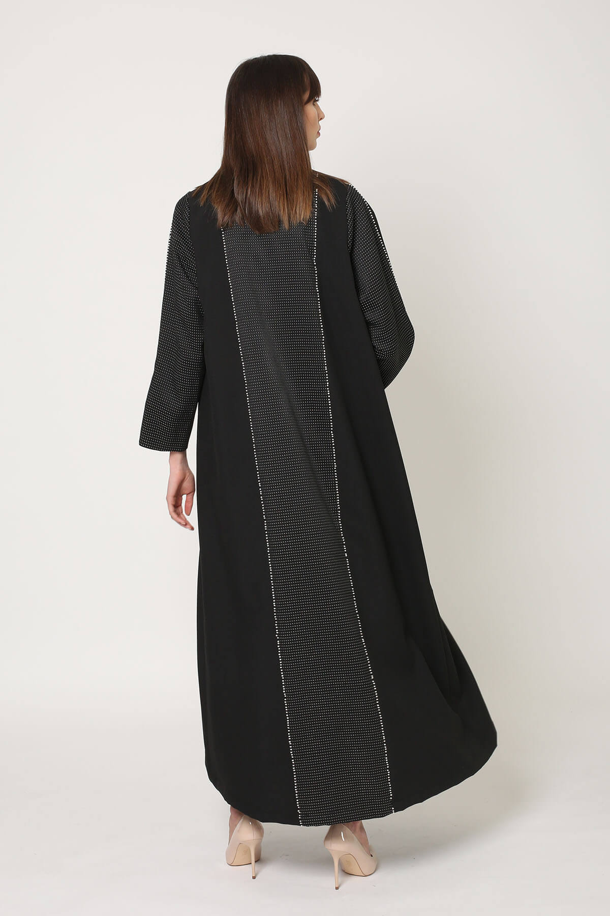 Embroidered Crepe Abaya