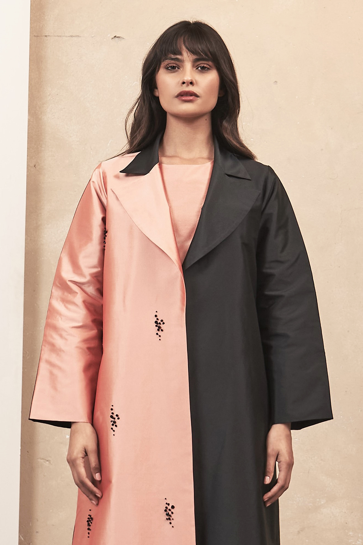 Colored Coat Abaya