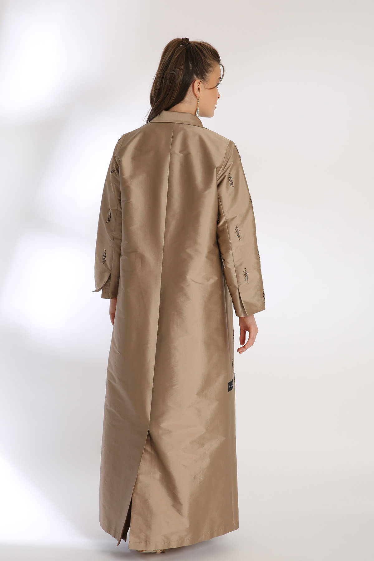 Colored Coat Abaya