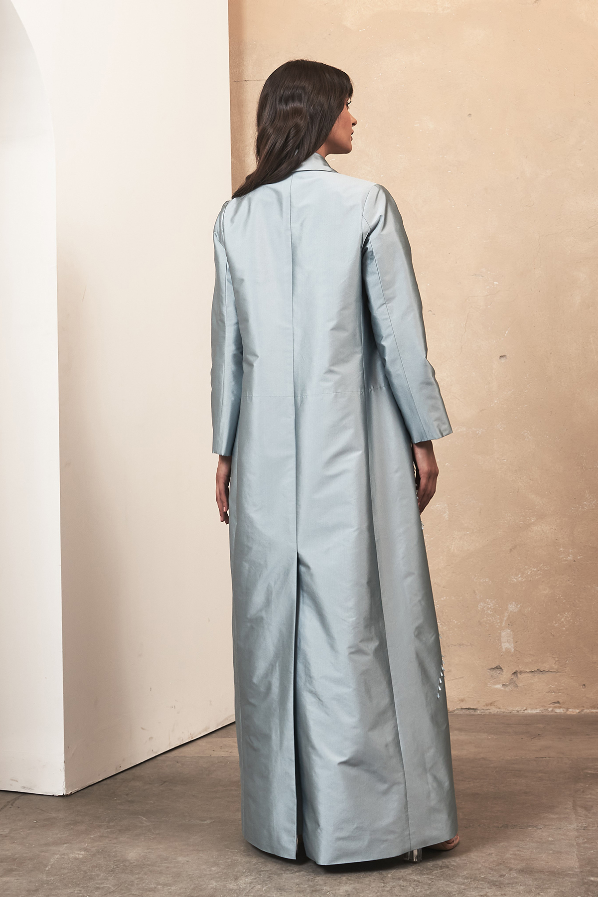 Colored Coat Abaya