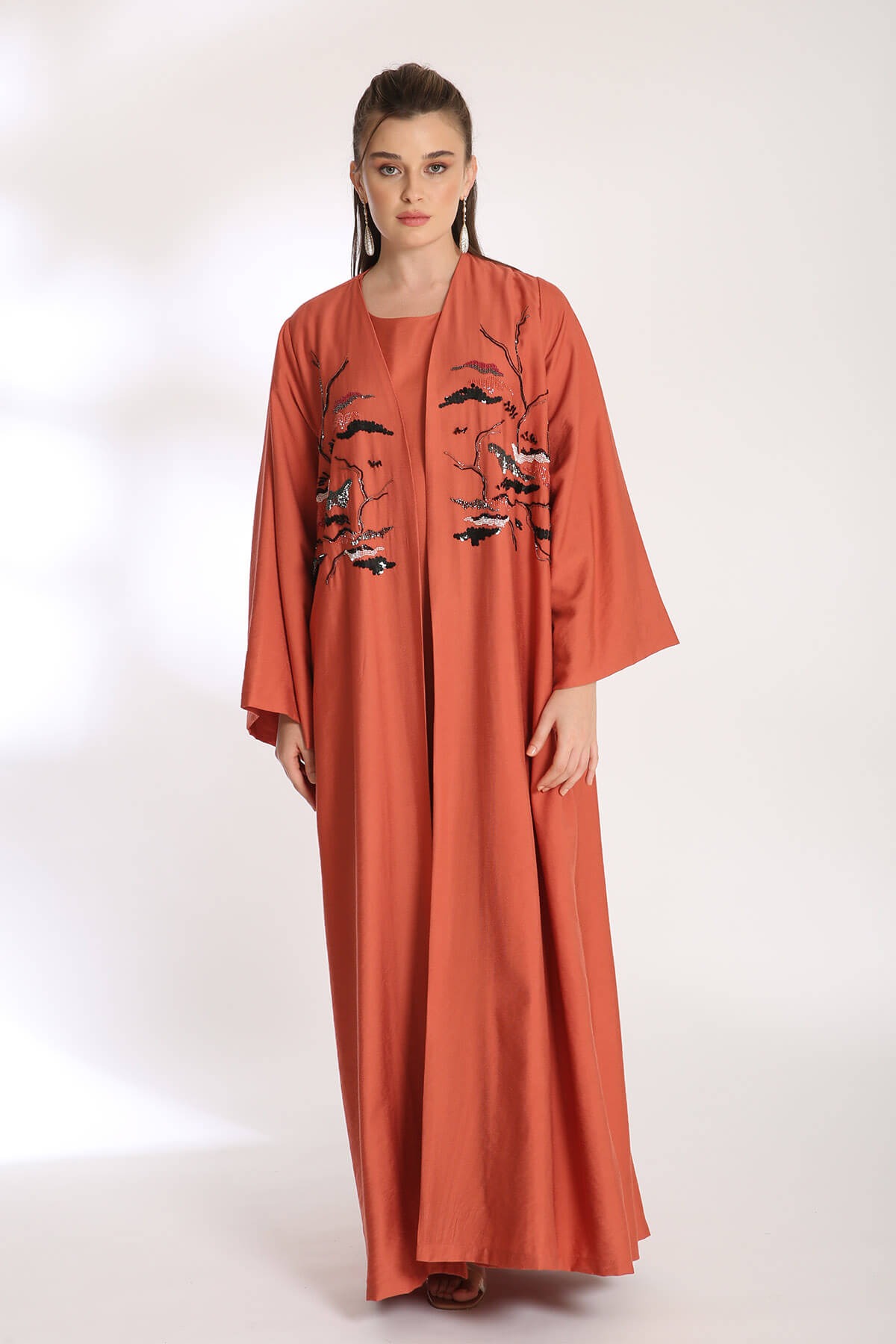 Colored Abaya