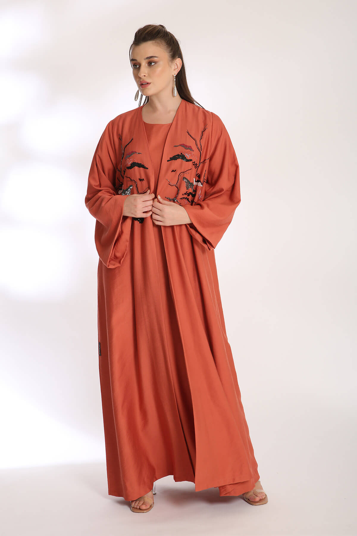Colored Abaya