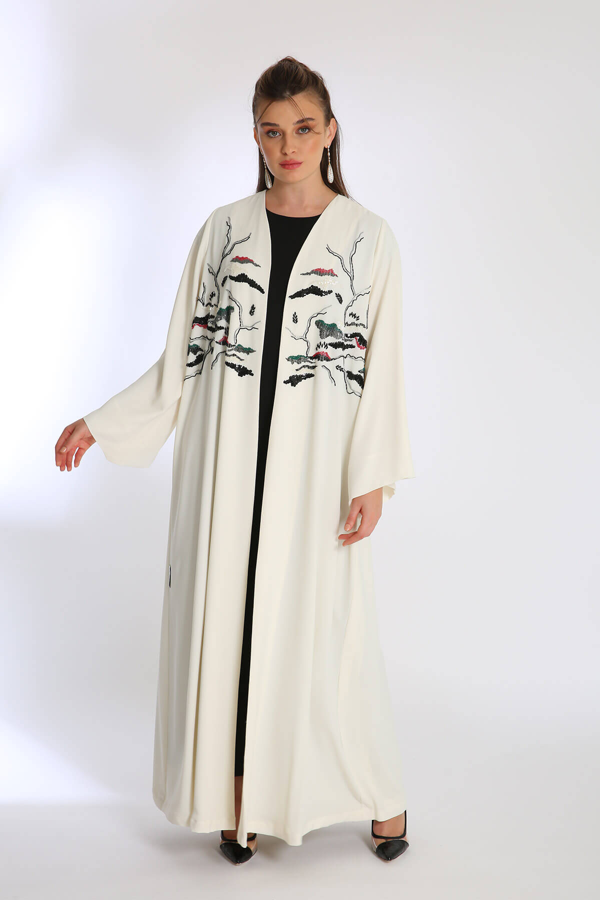 Colored Abaya