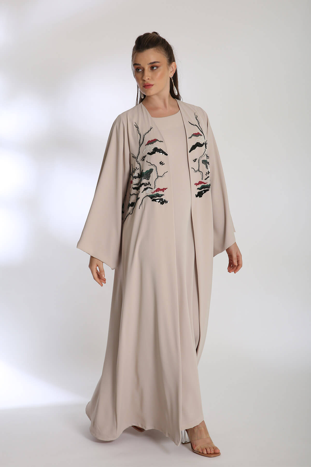 Colored Abaya