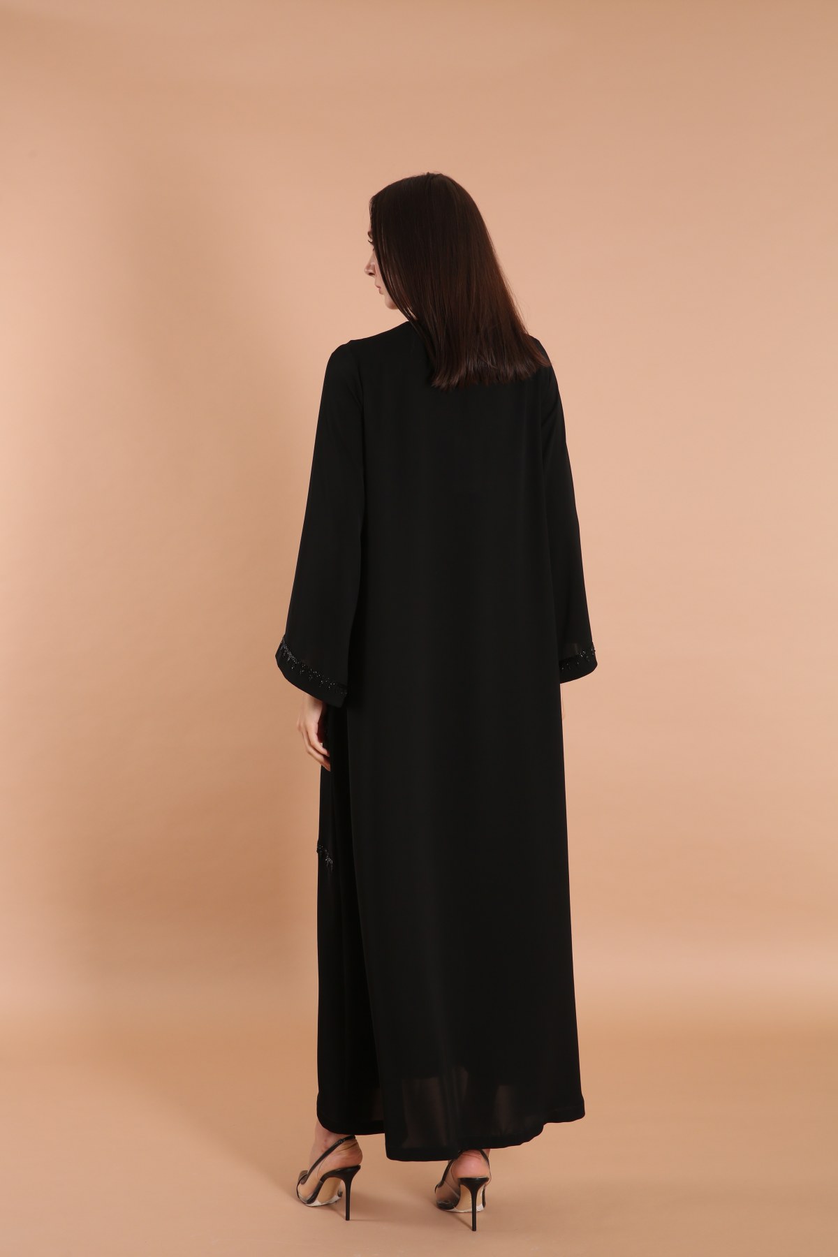 Embellished Crepe Abaya