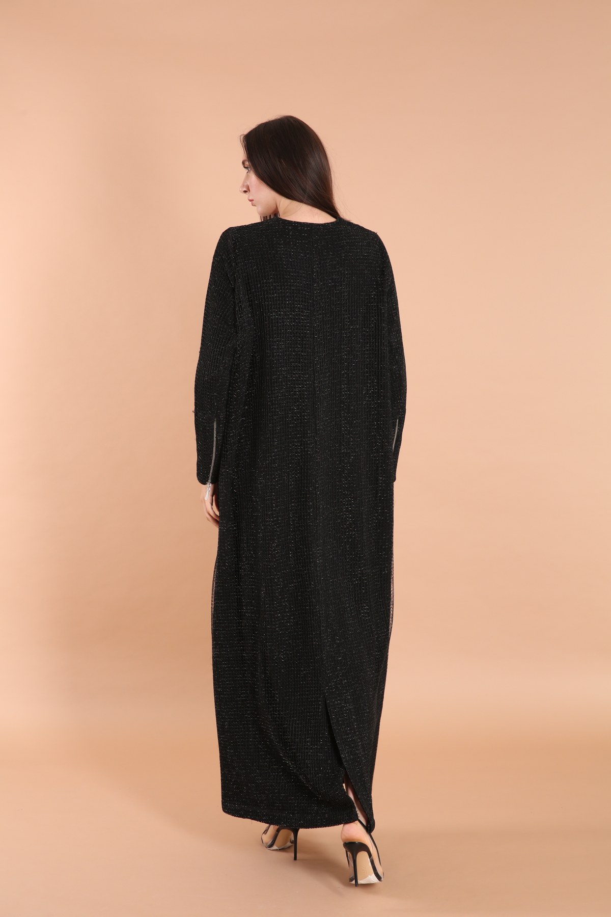 Lurex Net with Cord Abaya