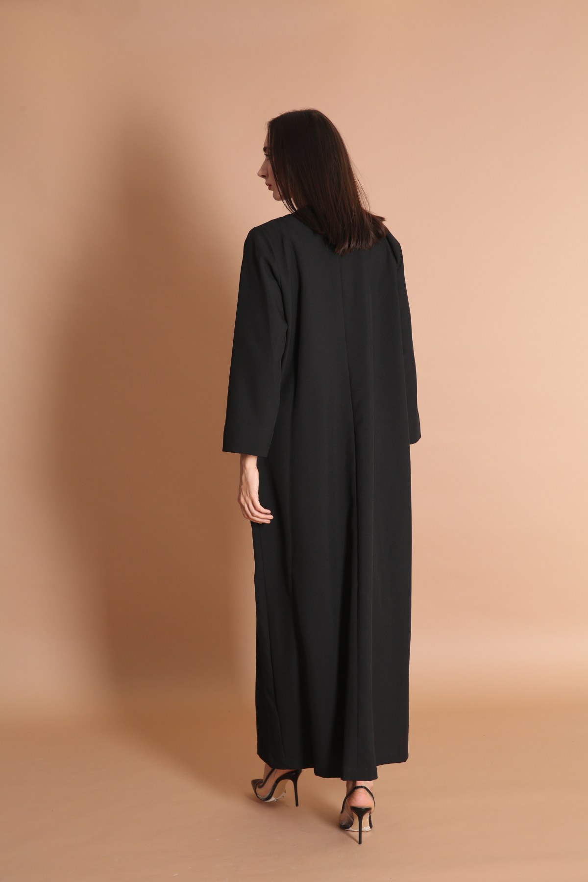 Lurex Accent on a Casual Abaya