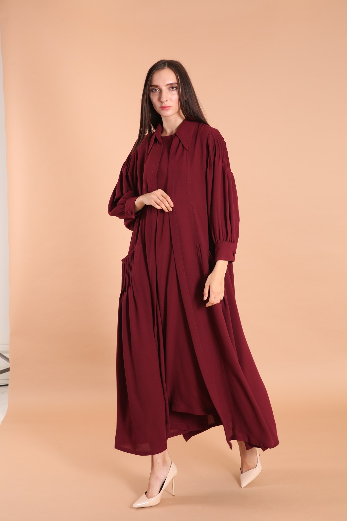 Color Casual Abaya