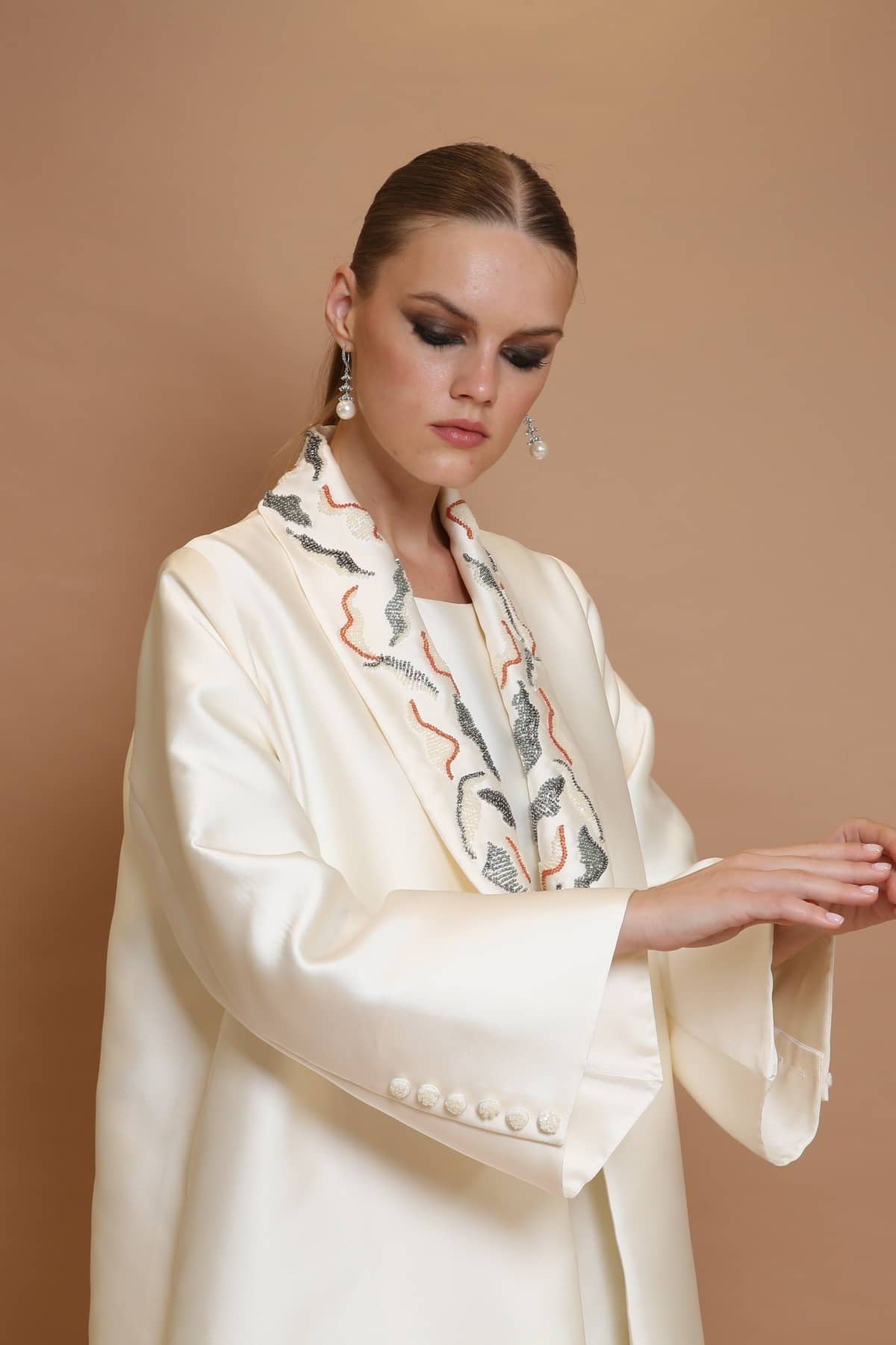 Colored Abaya