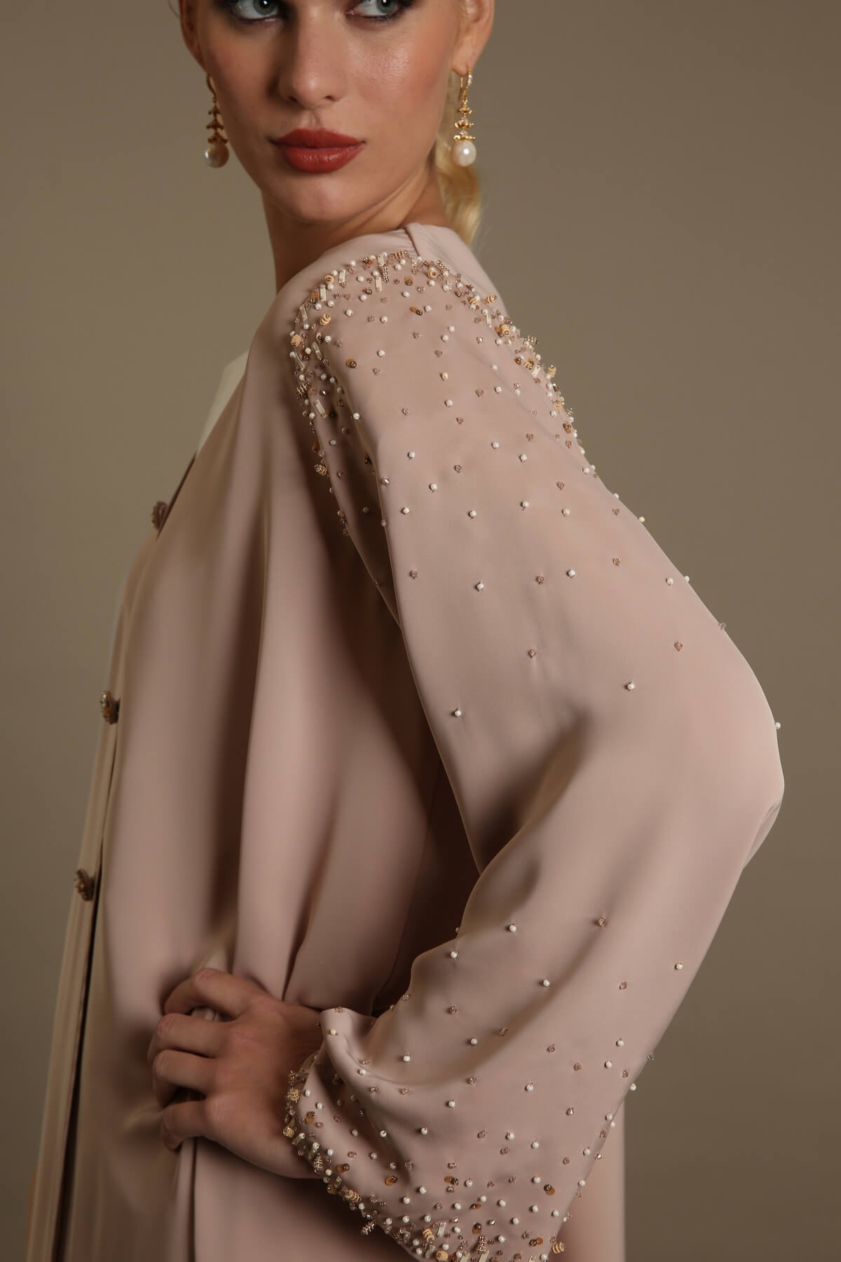Colored Abaya