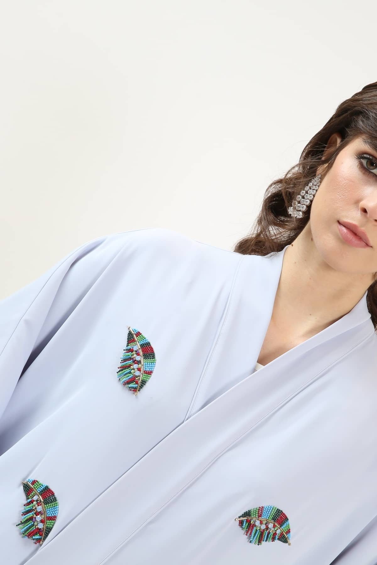 Colored Abaya