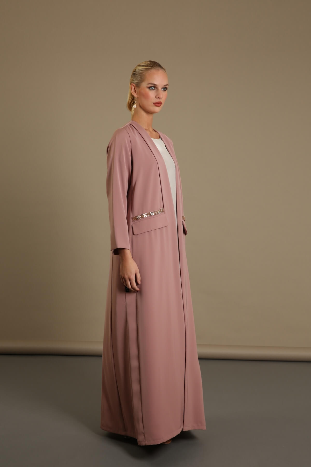 Colored Abaya