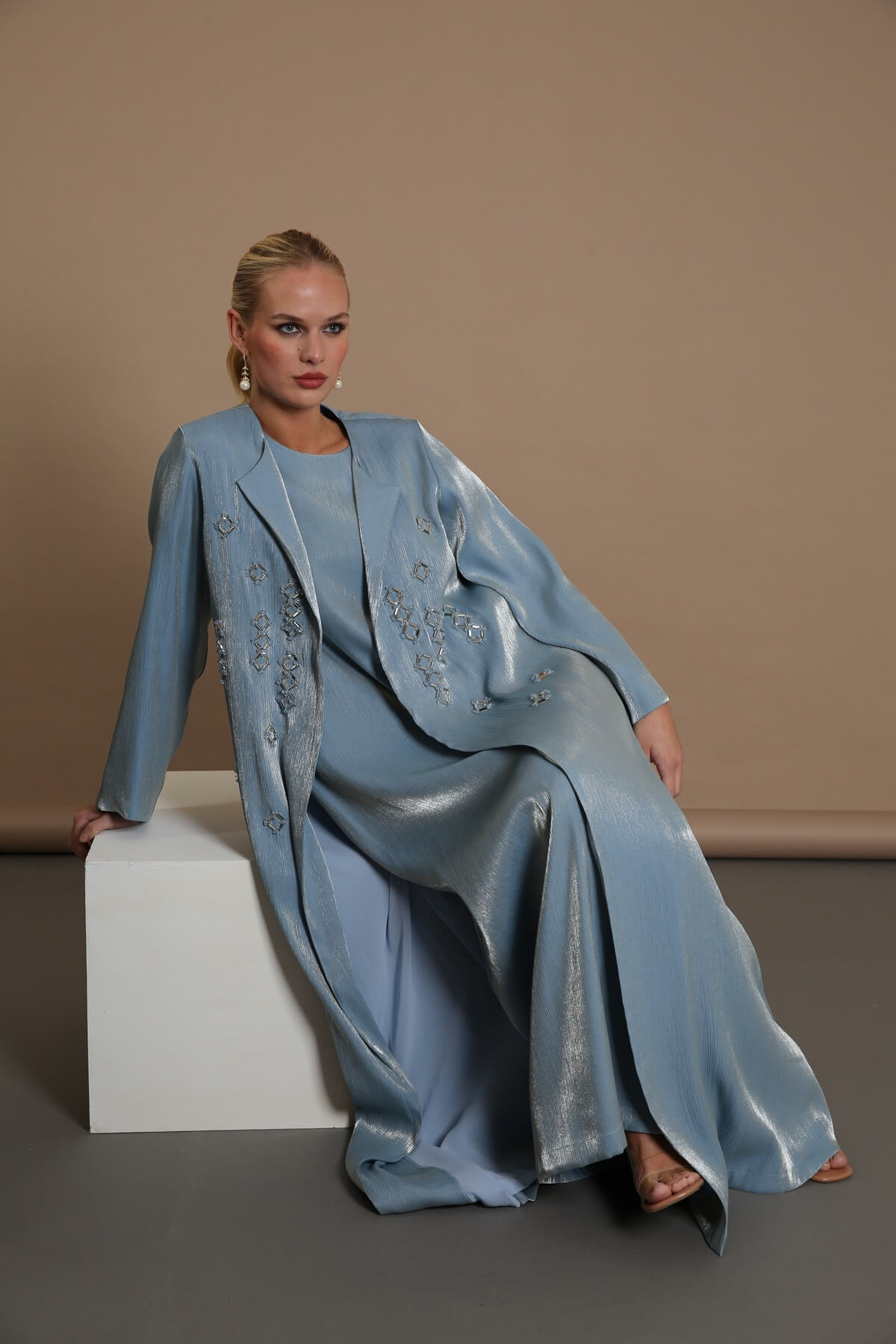 Colored Abaya