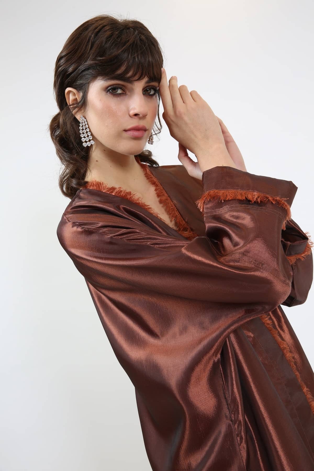 Colored Abaya