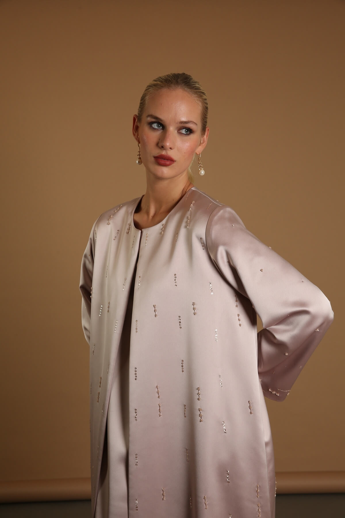 Colored Abaya