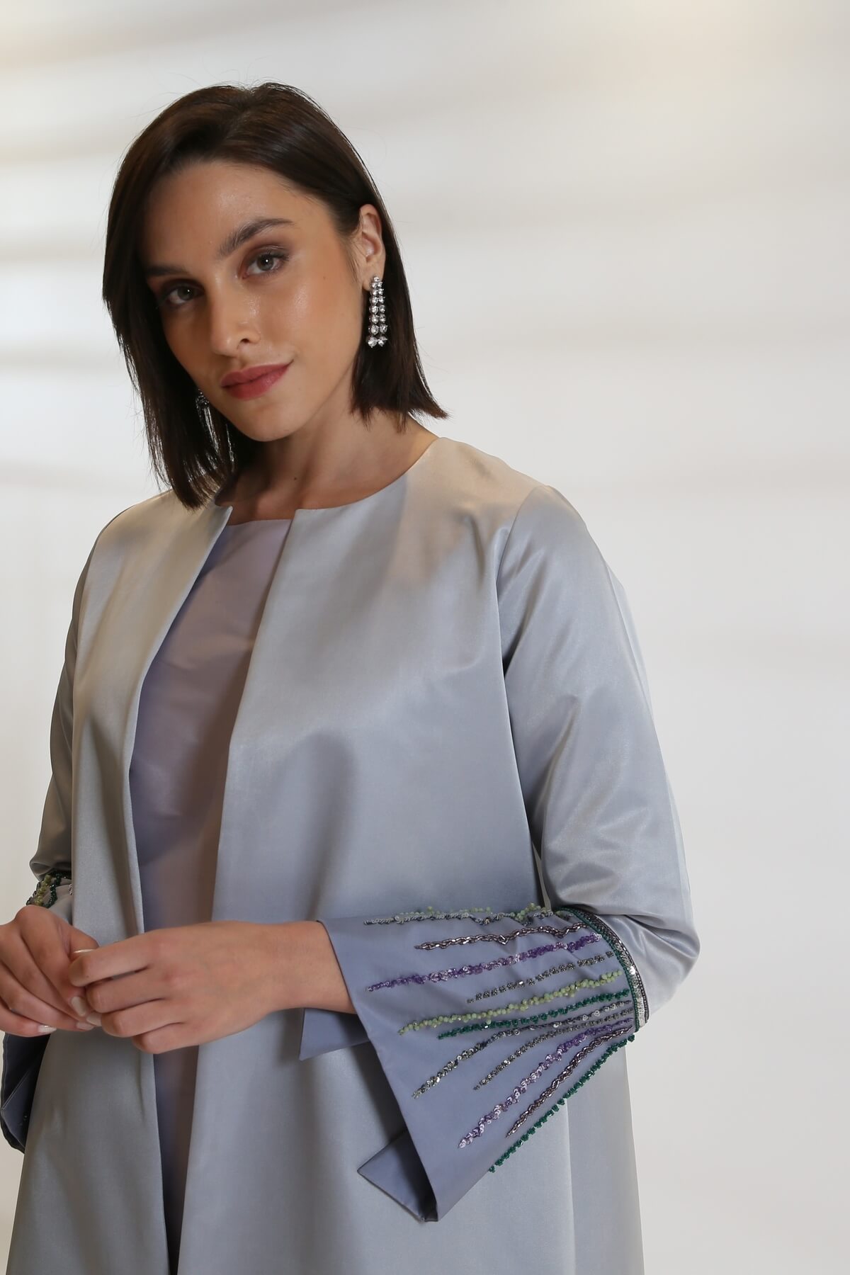 Colored Abaya
